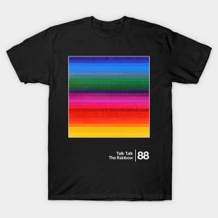 Talk Talk / Minimal Style Graphic Artwork Design T-Shirt